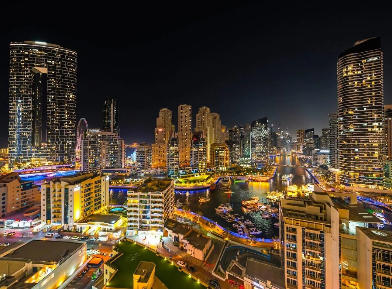 Luxurious 2Br Apt With Marina View & Private Jacuzzi Dubai 0*,  United Arab Emirates
